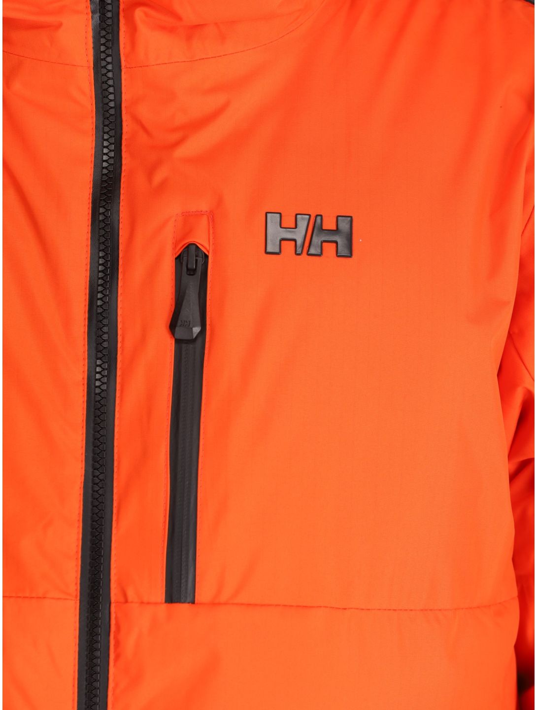 Helly Hansen, Kvitfjell Race Puffy ski jacket men Cherry Tomato orange 