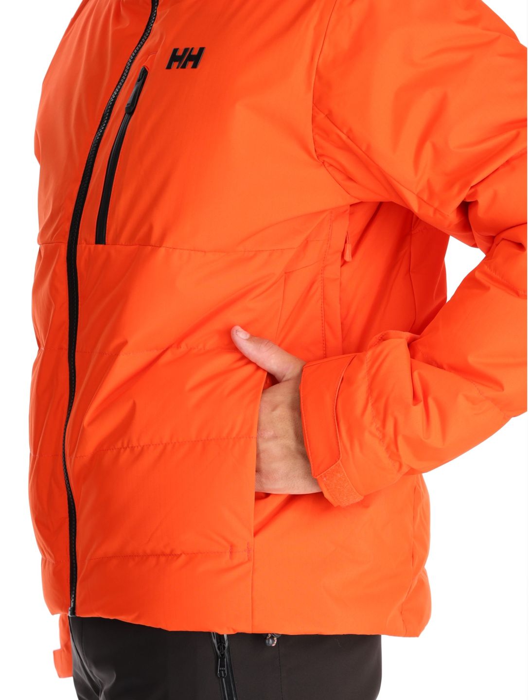 Helly Hansen, Kvitfjell Race Puffy ski jacket men Cherry Tomato orange 