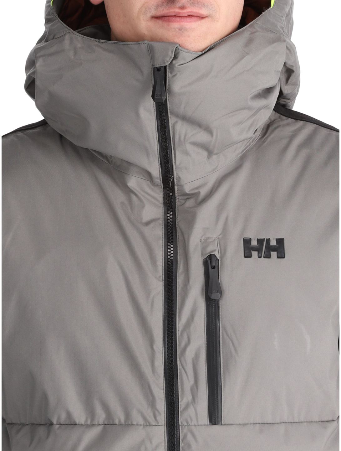 Helly Hansen, Kvitfjell Race Puffy ski jacket men Concrete grey 