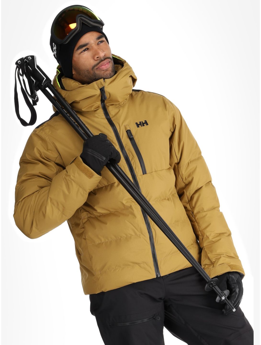 Helly Hansen, Kvitfjell Race Puffy ski jacket men Lynx yellow 