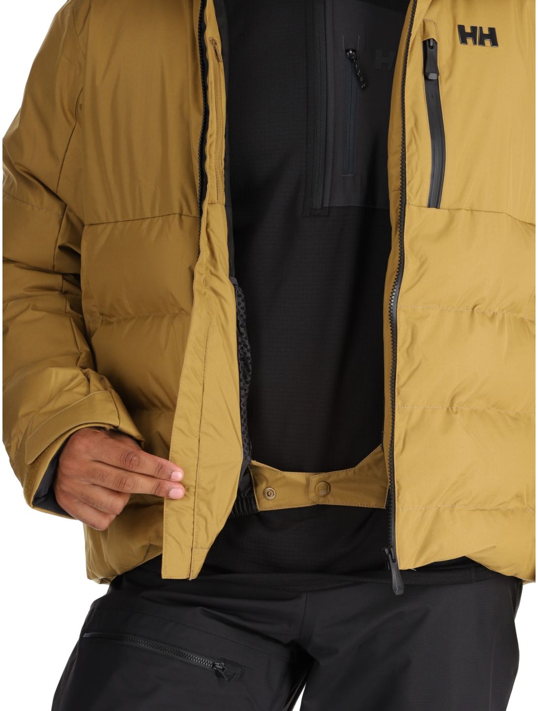 Helly Hansen, Kvitfjell Race Puffy ski jacket men Lynx yellow 