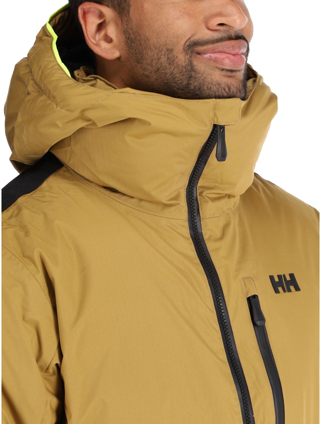 Helly Hansen, Kvitfjell Race Puffy ski jacket men Lynx yellow 