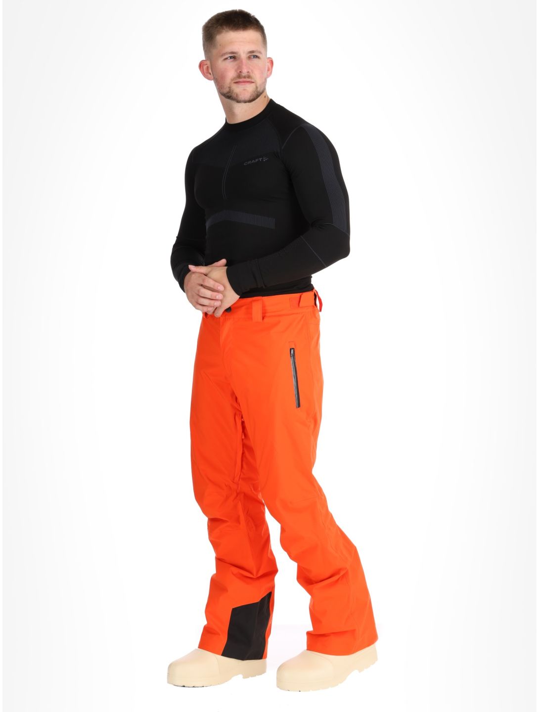 Helly Hansen, Legendary Insulated ski pants men Cherry Tomato orange 