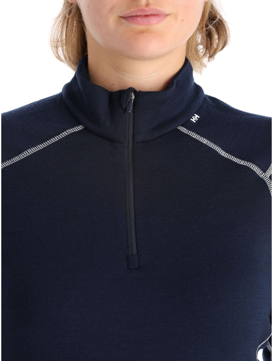 Helly Hansen, W Lifa Merino Midweight 1/2 Zip pullover women Navy blue 