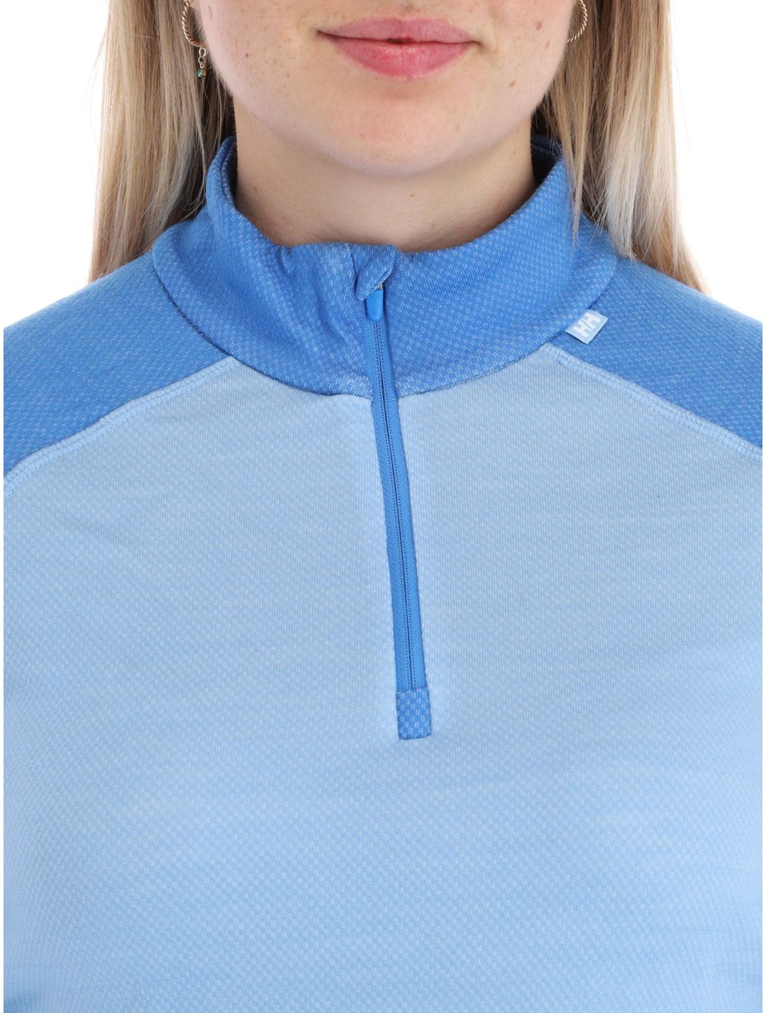 Helly Hansen, W Lifa Merino Midweight 1/2 Zip pullover women Bright Blue blue 