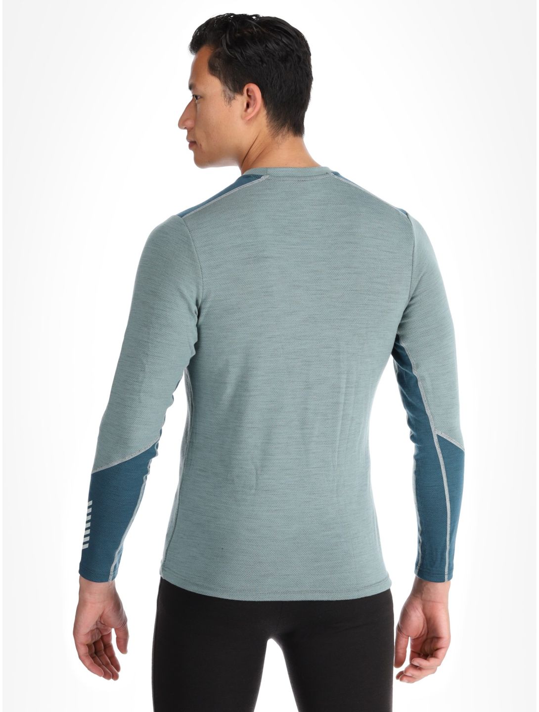 Helly Hansen, Lifa Merino Midweight Crew thermal shirt men Cactus green 