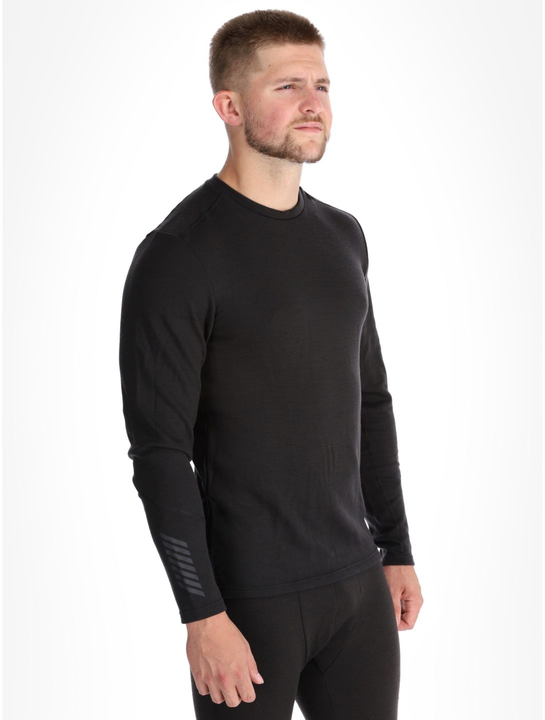 Helly Hansen, Lifa Merino Midweight Crew thermal shirt men Black black 