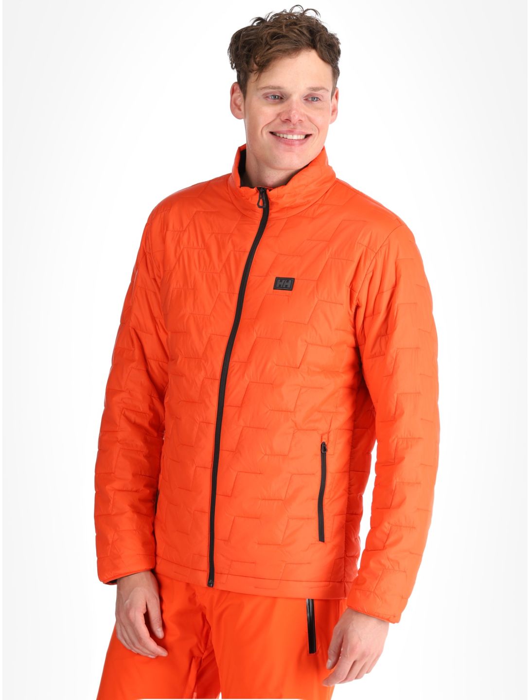 Helly Hansen, Lifaloft Insulator down jacket men Cherry Tomato orange 