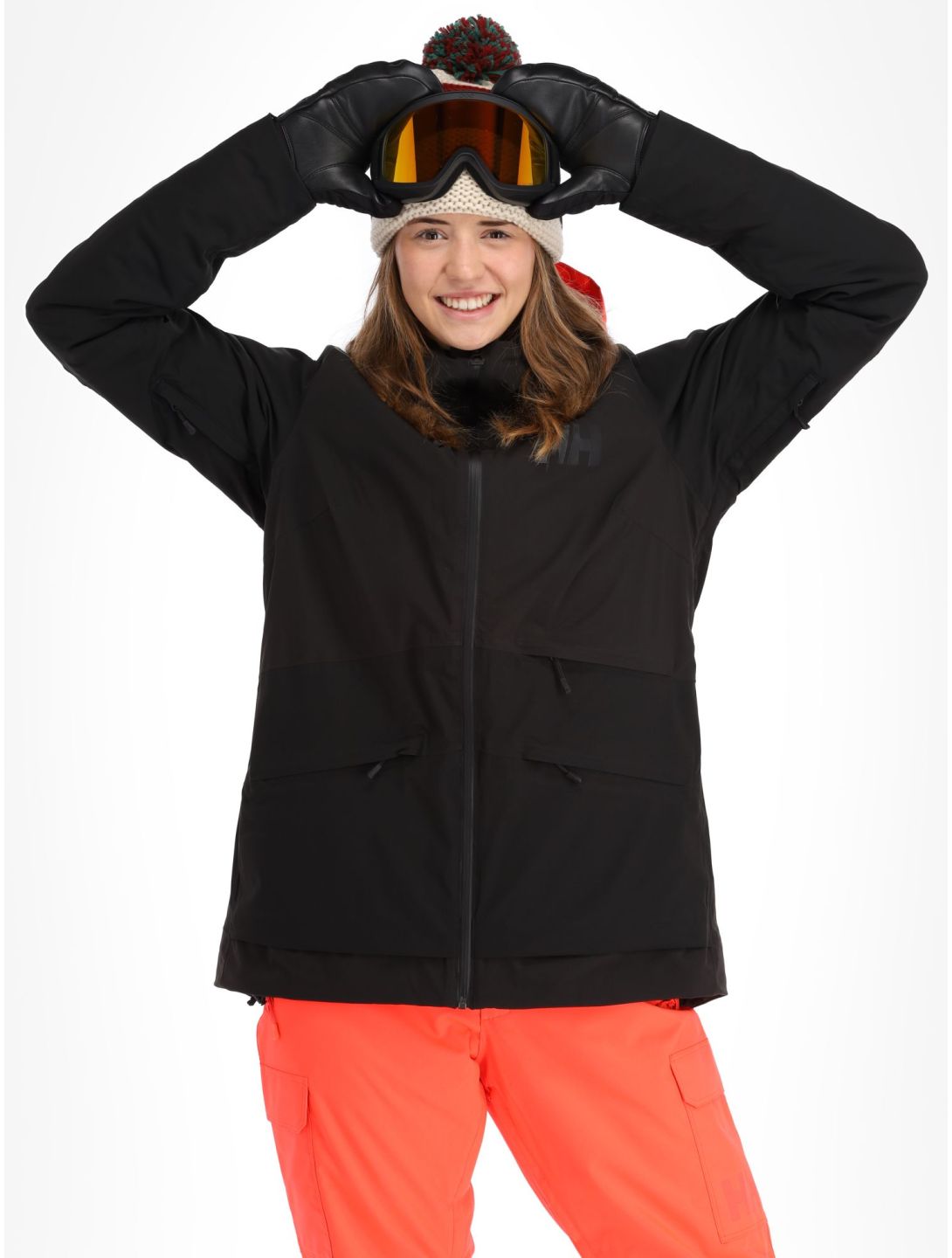 Helly Hansen, Powchaser 2.0 ski jacket women Black black 