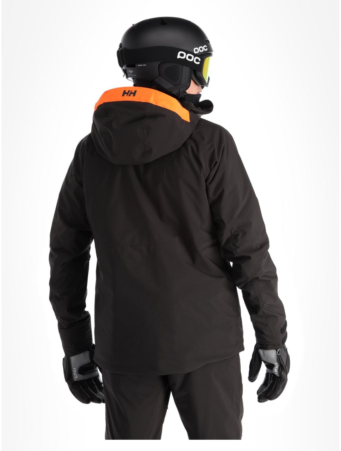 Helly Hansen, Powderface ski jacket men Black black 