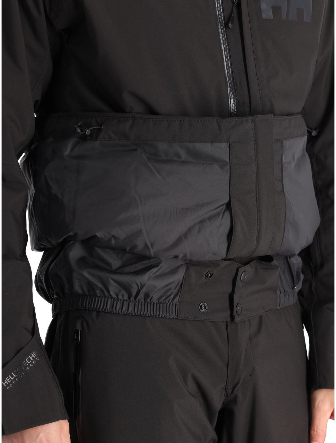 Helly Hansen, Powderface ski jacket men Black black 