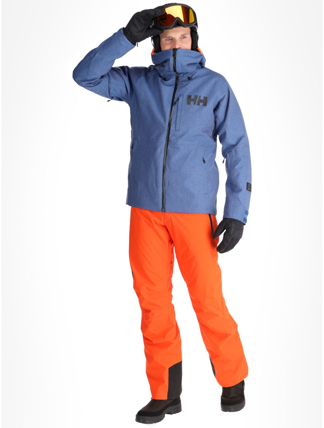 Helly Hansen, Powderface ski jacket men Deep Fjord blue 