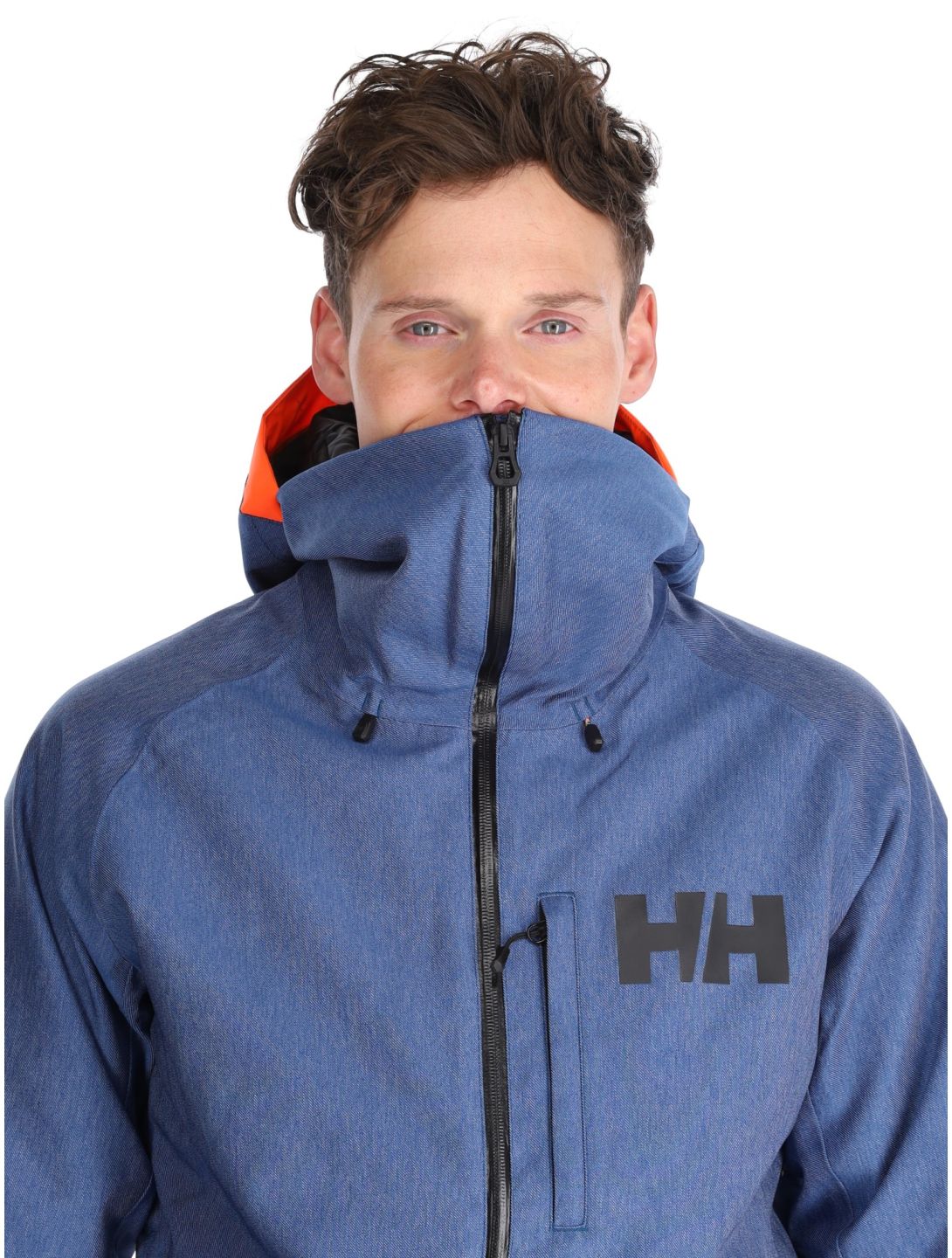 Helly Hansen, Powderface ski jacket men Deep Fjord blue 