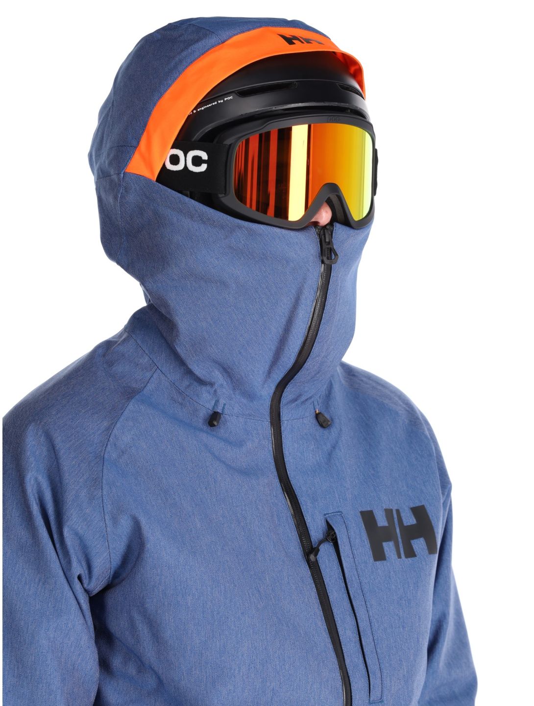 Helly Hansen, Powderface ski jacket men Deep Fjord blue 