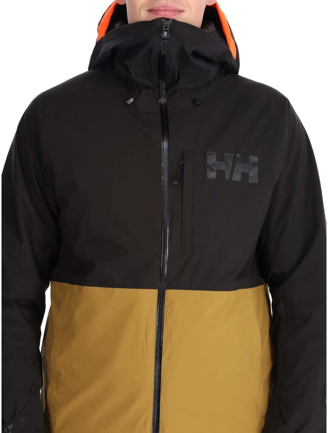 Helly Hansen, Powderface ski jacket men Lynx yellow 