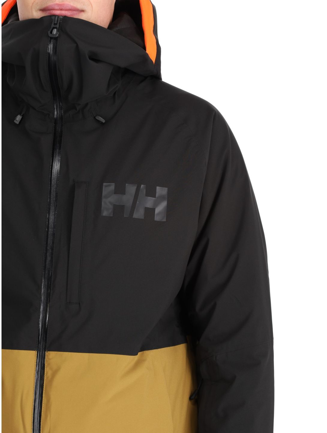 Helly Hansen, Powderface ski jacket men Lynx yellow 