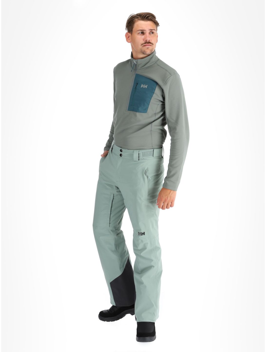 Helly Hansen, Rapid ski pants men Cactus green 