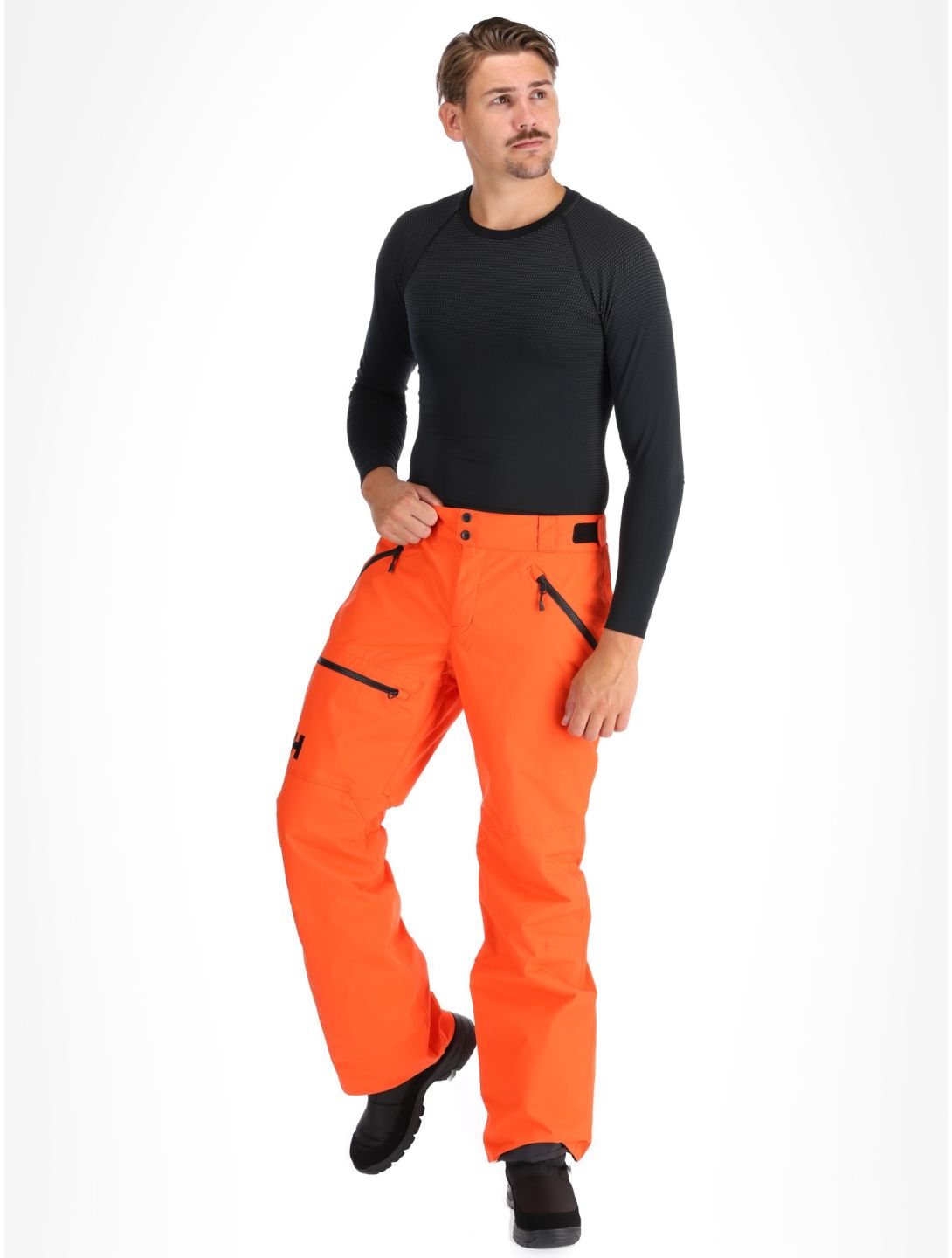 Helly Hansen, Sogn Cargo ski pants men Cherry Tomato orange 