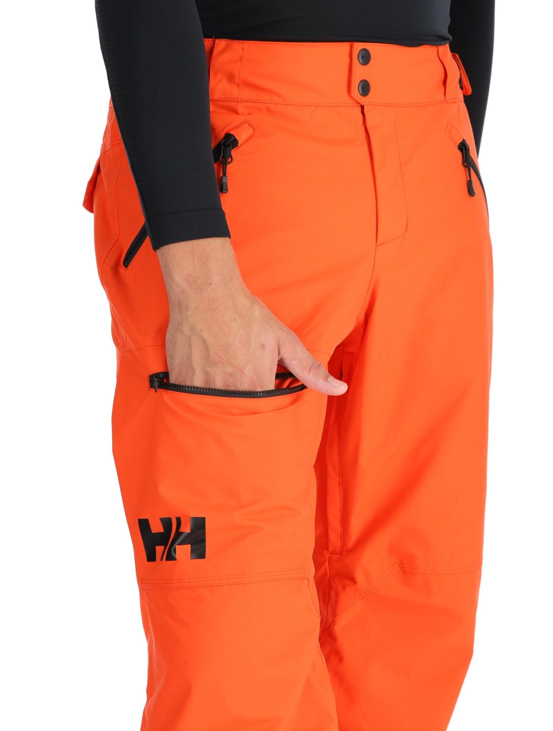 Helly Hansen, Sogn Cargo ski pants men Cherry Tomato orange 