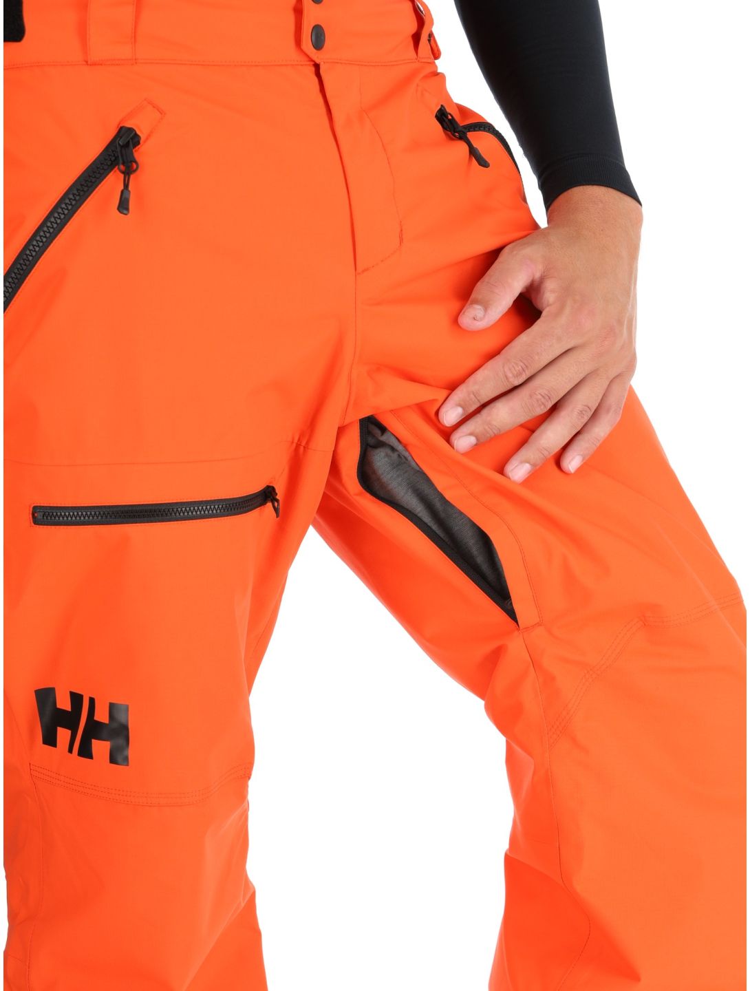 Helly Hansen, Sogn Cargo ski pants men Cherry Tomato orange 