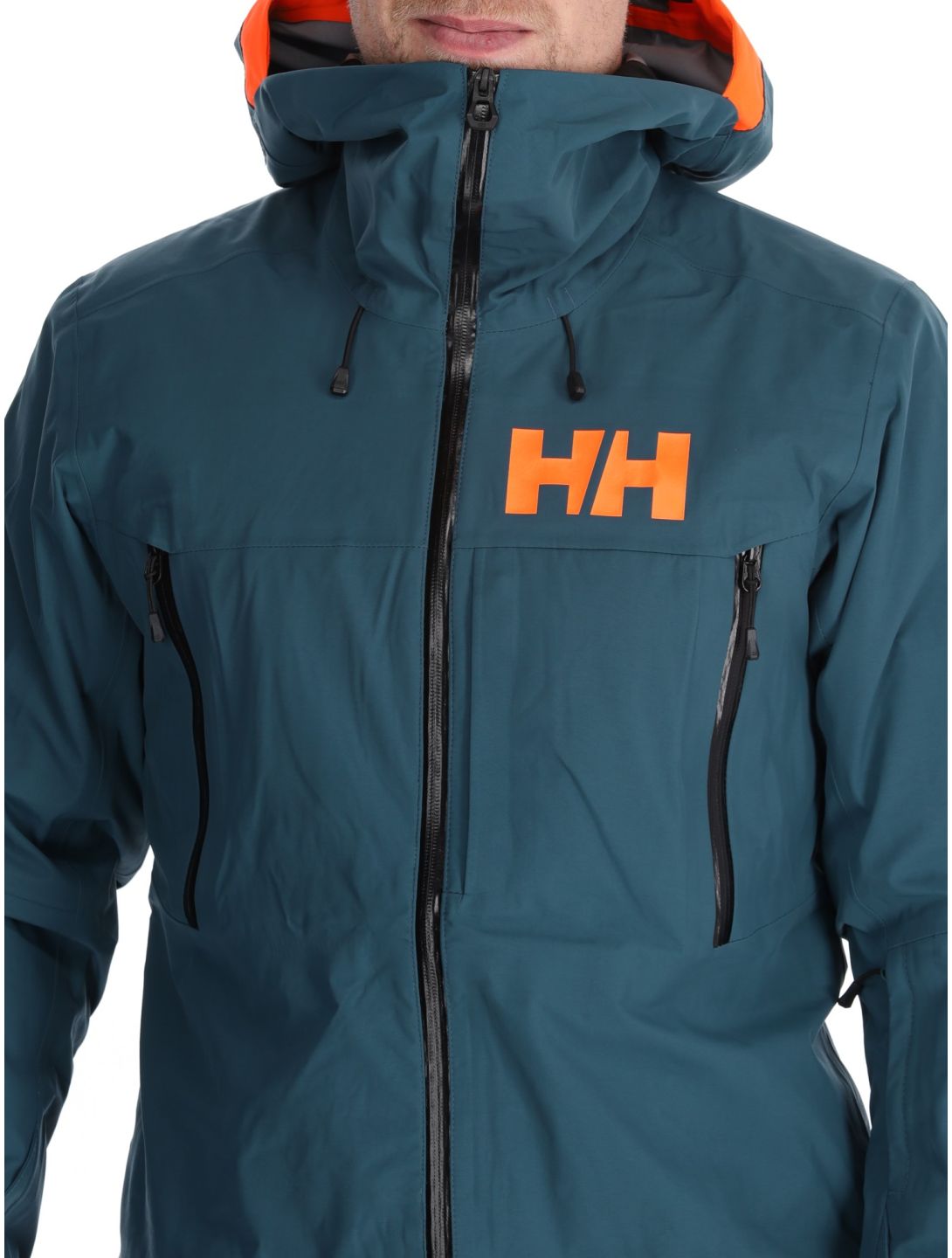 Helly Hansen, Sogn Shell 2.0 hardshell ski jacket men Dark Creek green 