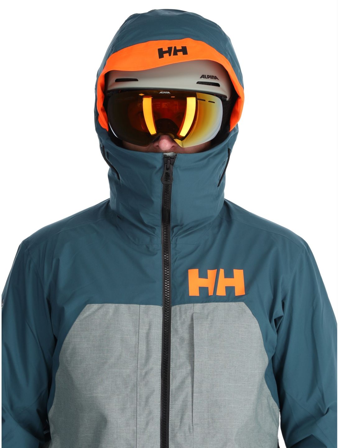 Helly Hansen, Straightline Lifaloft 2.0 Jkt ski jacket men Dark Creek green 