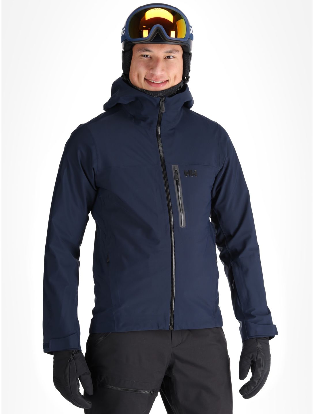 Helly Hansen, Swift 3L Shell hardshell ski jacket men Navy blue 