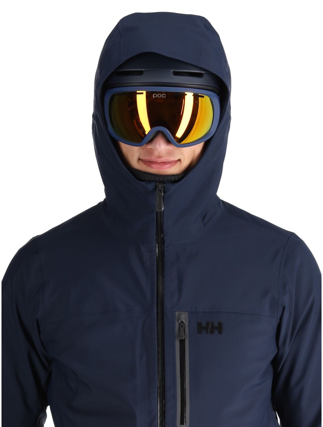 Helly Hansen, Swift 3L Shell hardshell ski jacket men Navy blue 