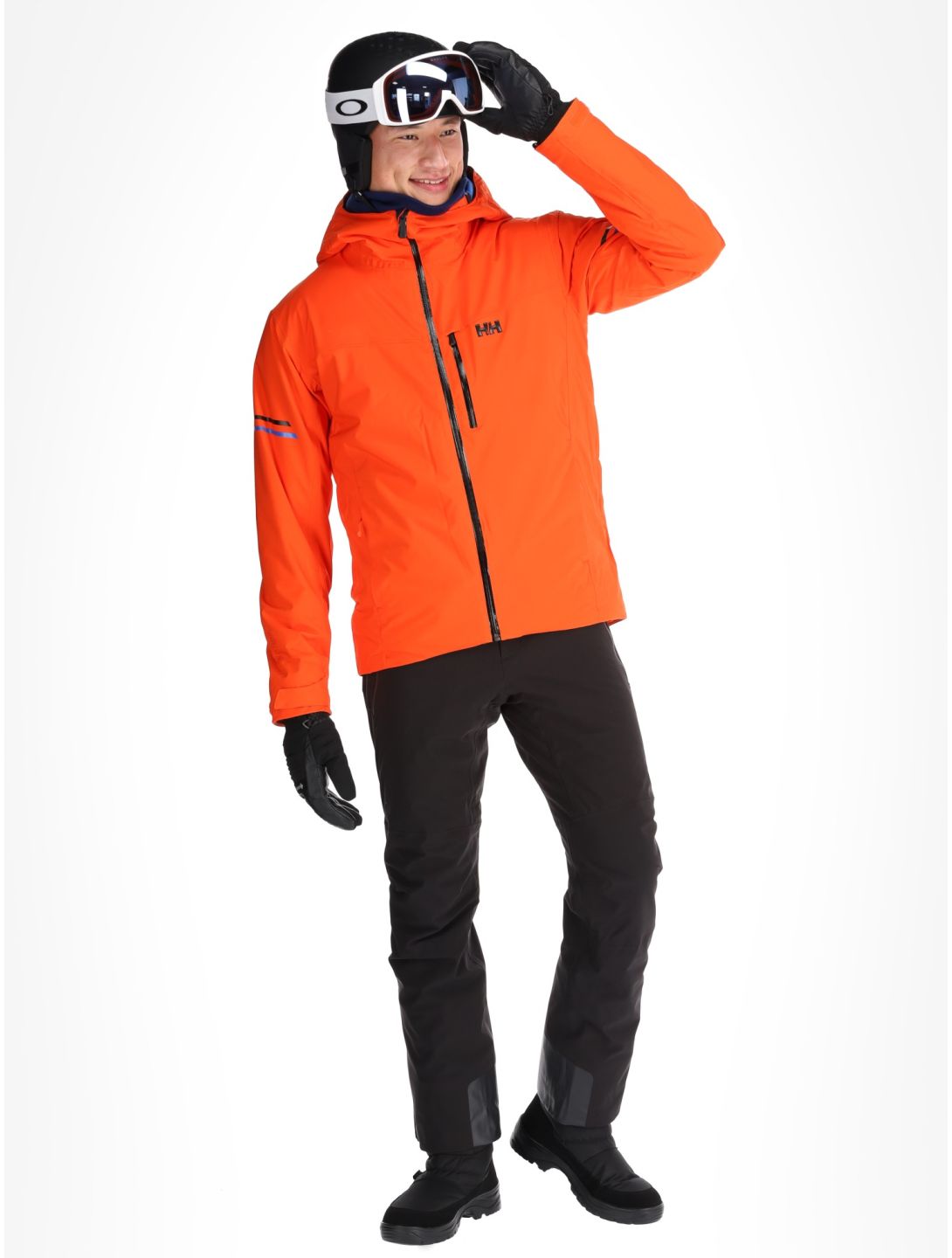 Helly Hansen, Swift Team ski jacket men Cherry Tomato orange 