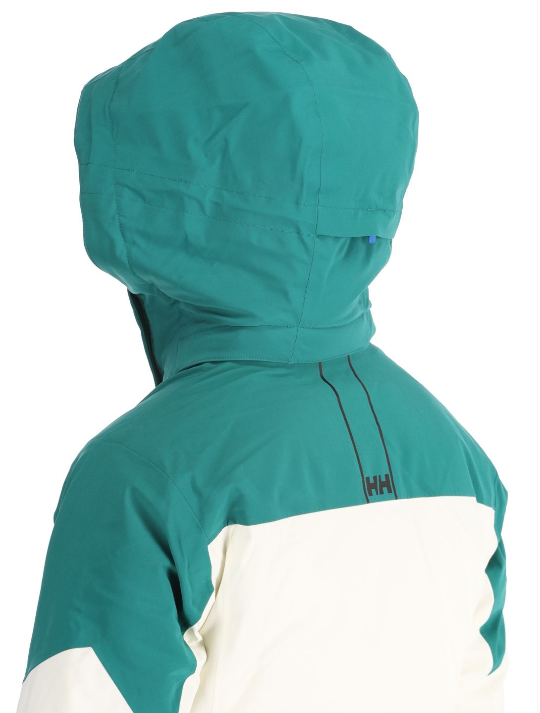 Helly Hansen, W Alphelia ski jacket women Emerald Snow green, white 