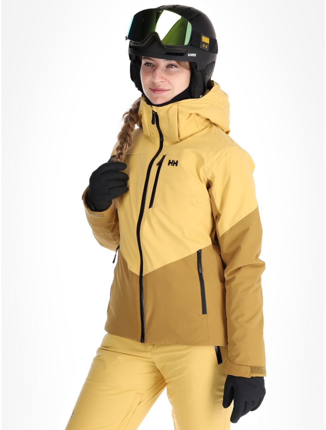 Helly Hansen, W Alphelia ski jacket women Sand yellow 