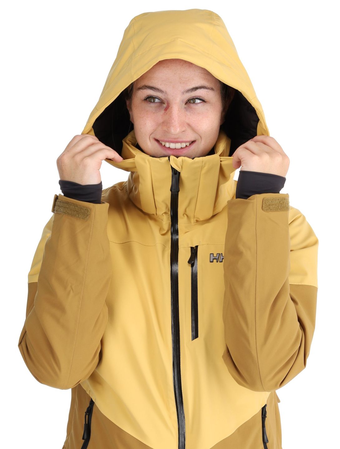 Helly Hansen, W Alphelia ski jacket women Sand yellow 