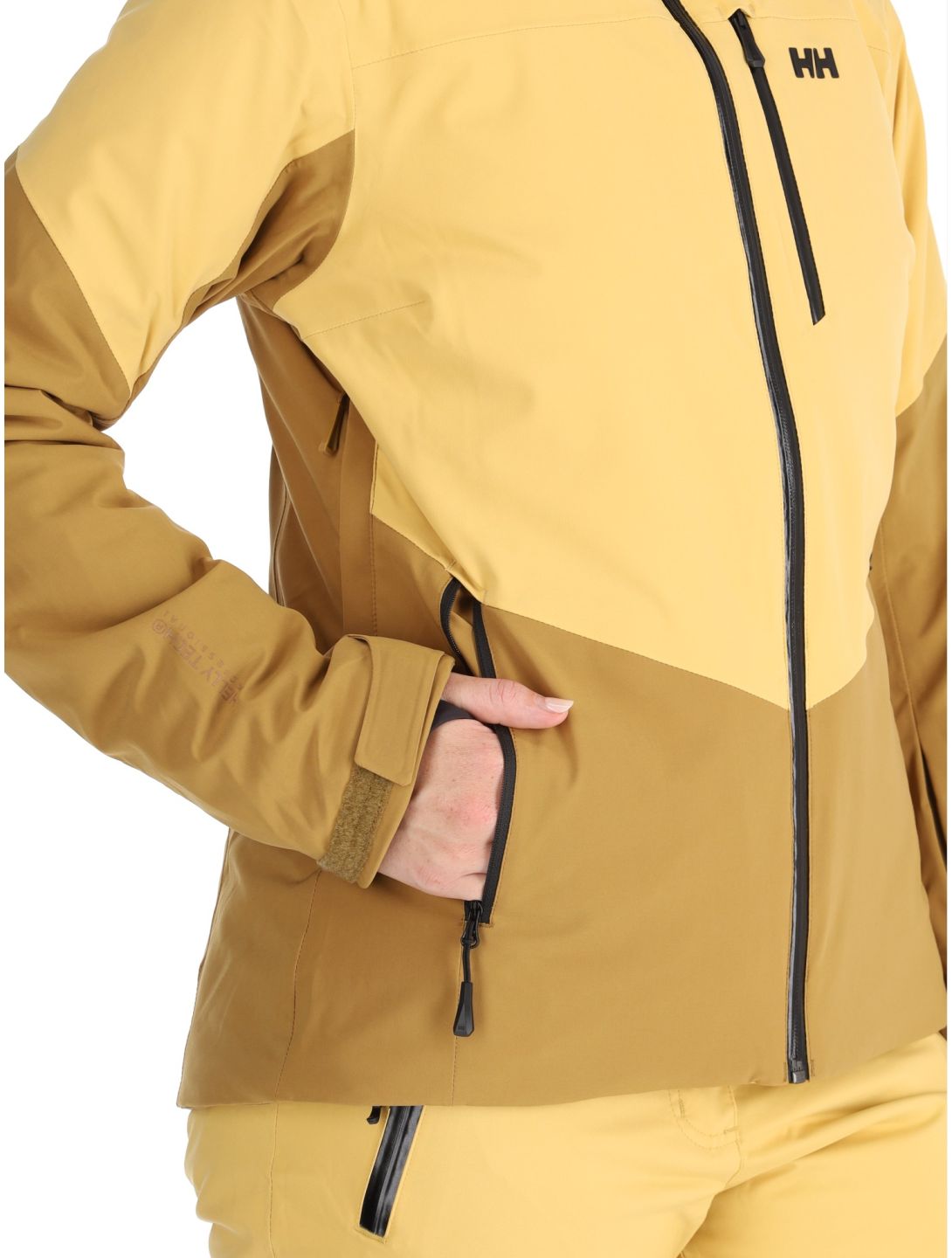 Helly Hansen, W Alphelia ski jacket women Sand yellow 