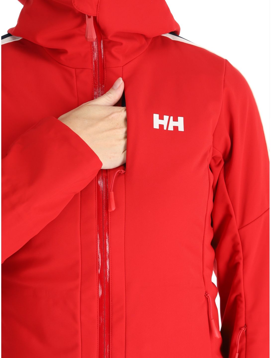 Helly Hansen, W Avanti softshell ski jacket women Red red 