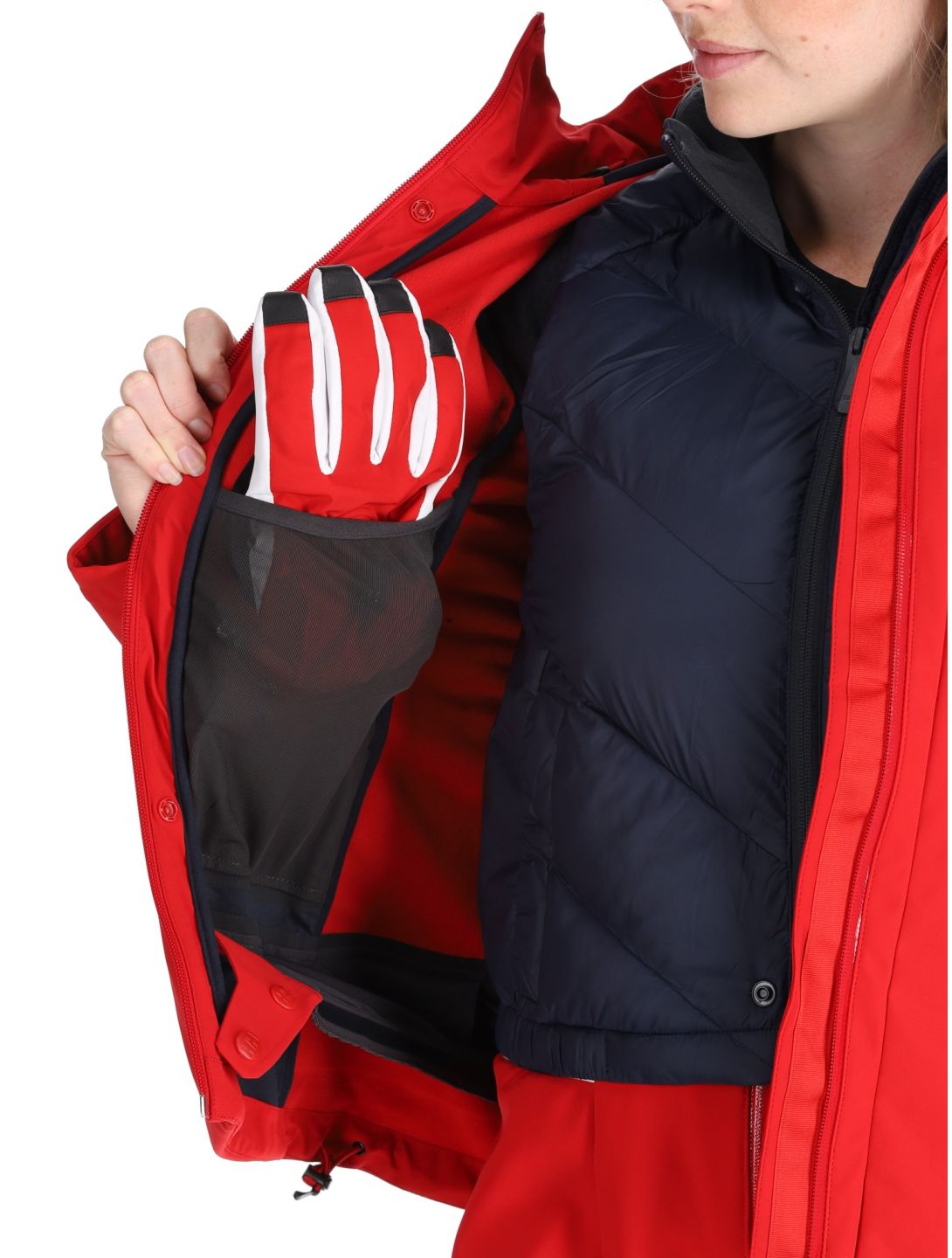 Helly Hansen, W Avanti softshell ski jacket women Red red 