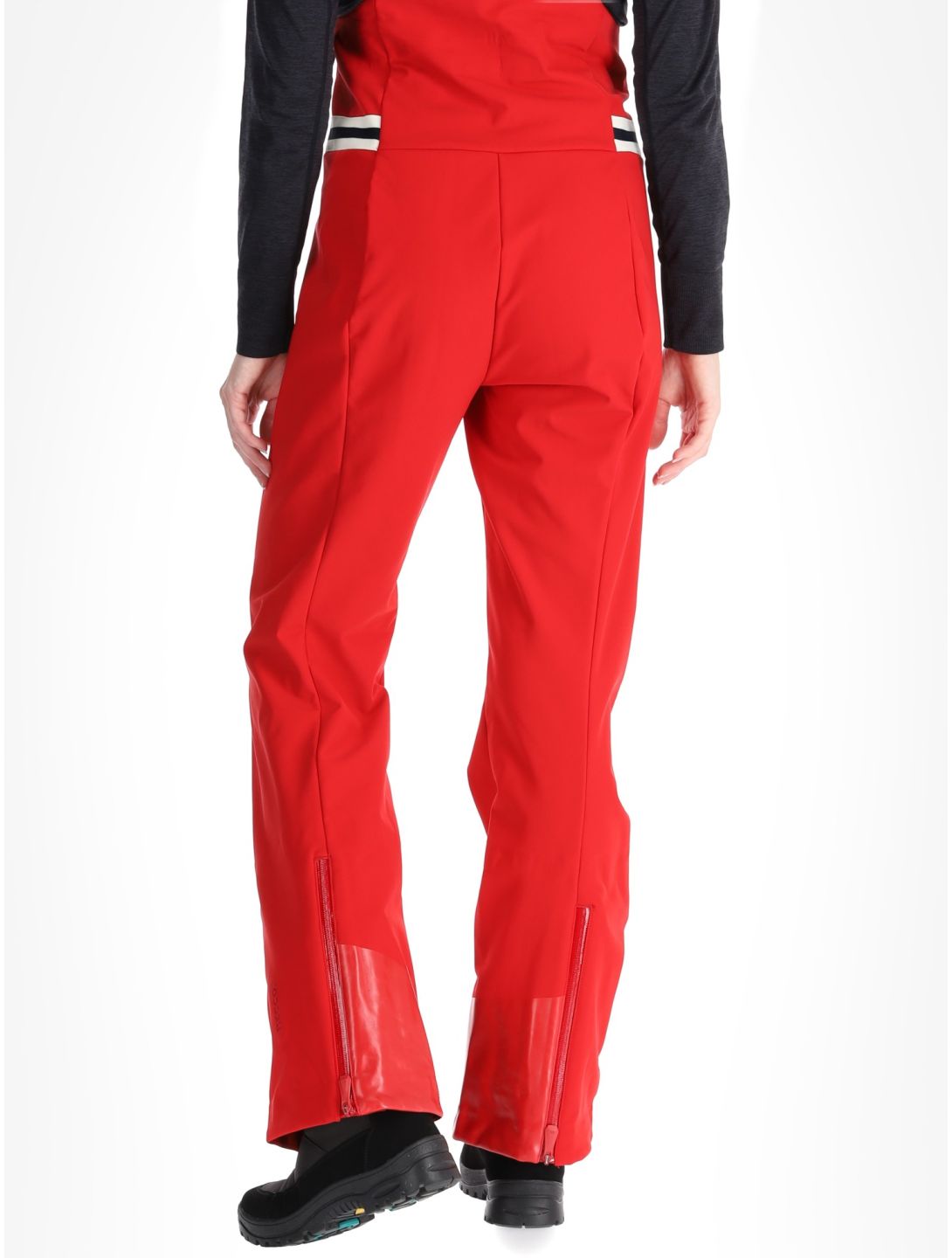 Helly Hansen, W Avanti Softshell Bib softshell ski pants women Red red 