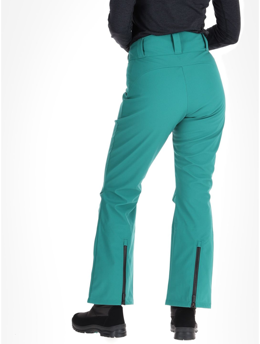 Helly Hansen, W Bellissimo 2 softshell ski pants women Emerald green 