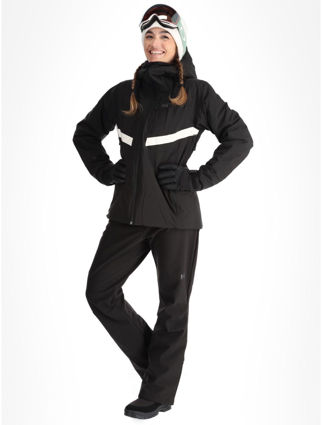 Helly Hansen, W Edge 3.0 ski jacket women Black black 