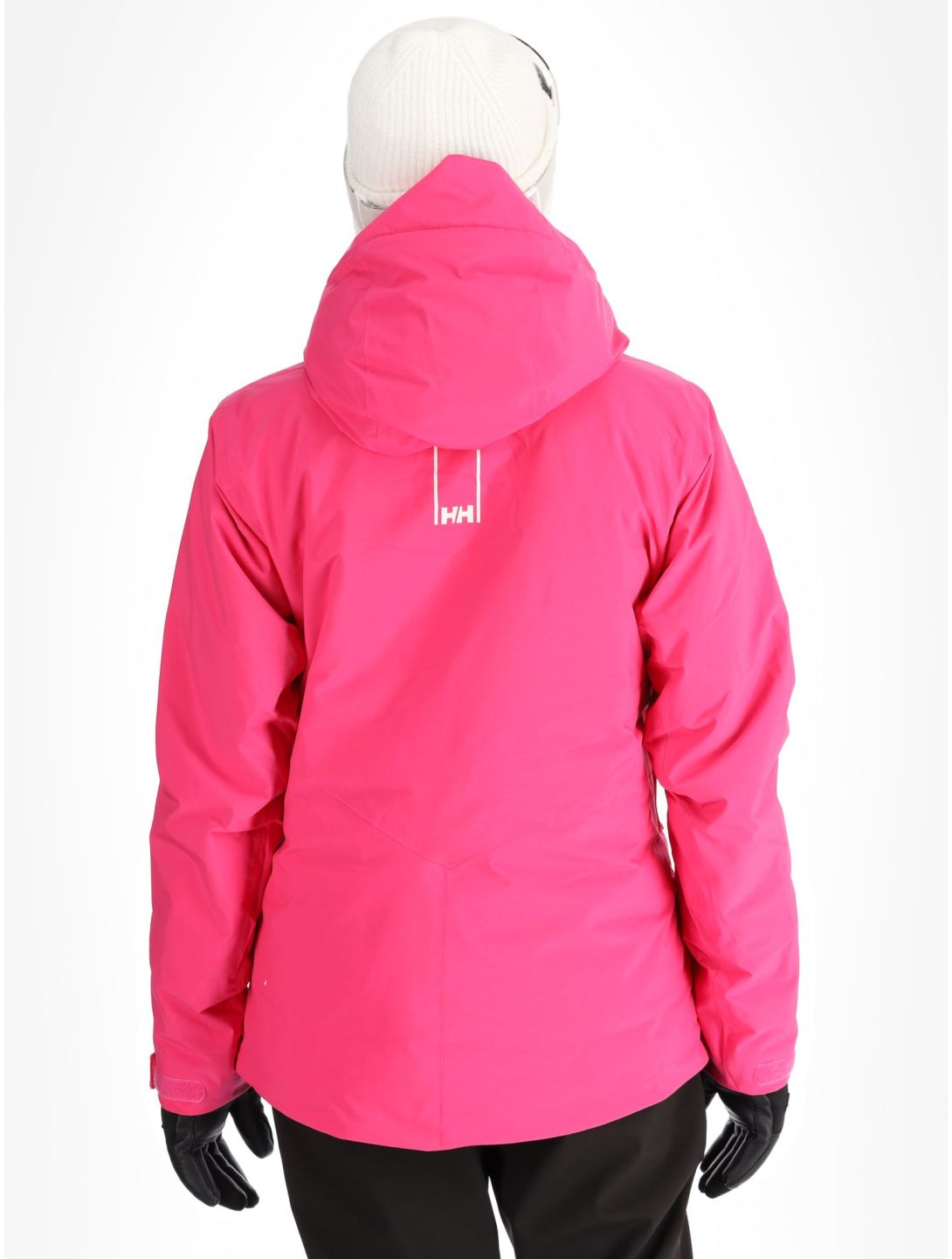 Helly Hansen, W Edge 3.0 ski jacket women Dragon Fruit Black black, pink 