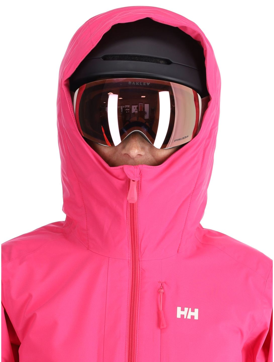 Helly Hansen, W Edge 3.0 ski jacket women Dragon Fruit Black black, pink 