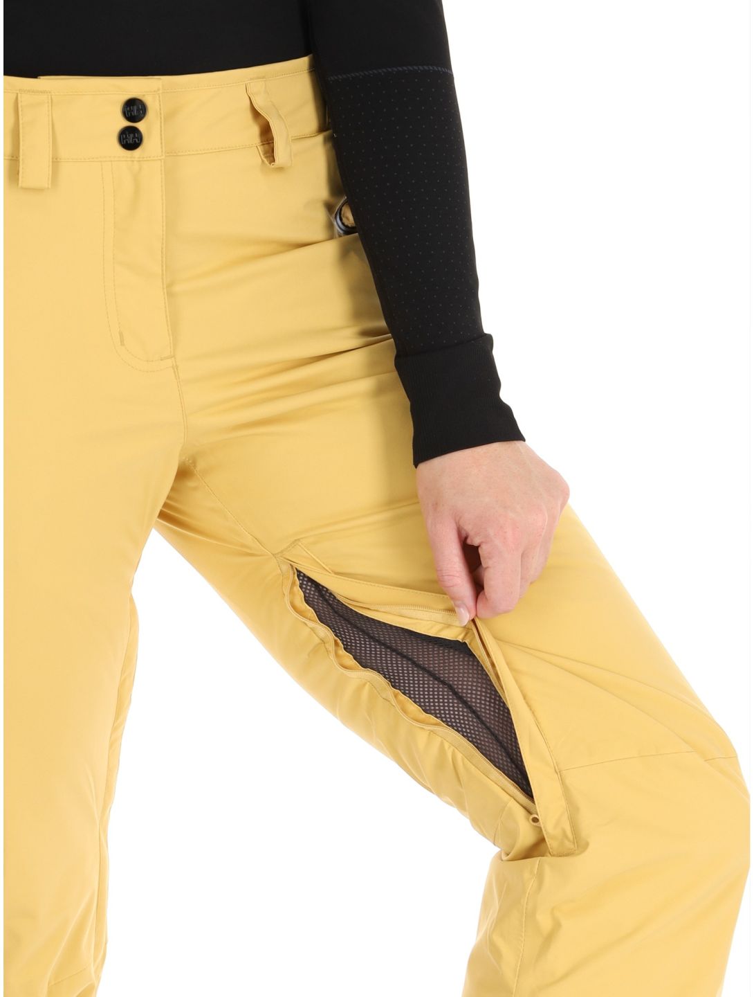 Helly Hansen, W Legendary Insulated ski pants women Sand yellow 