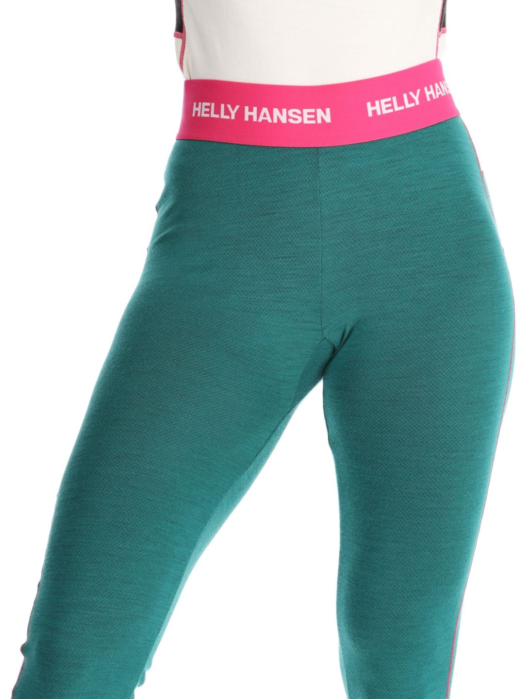 Helly Hansen, W Lifa Merino Midweight thermal pants women Emerald green 