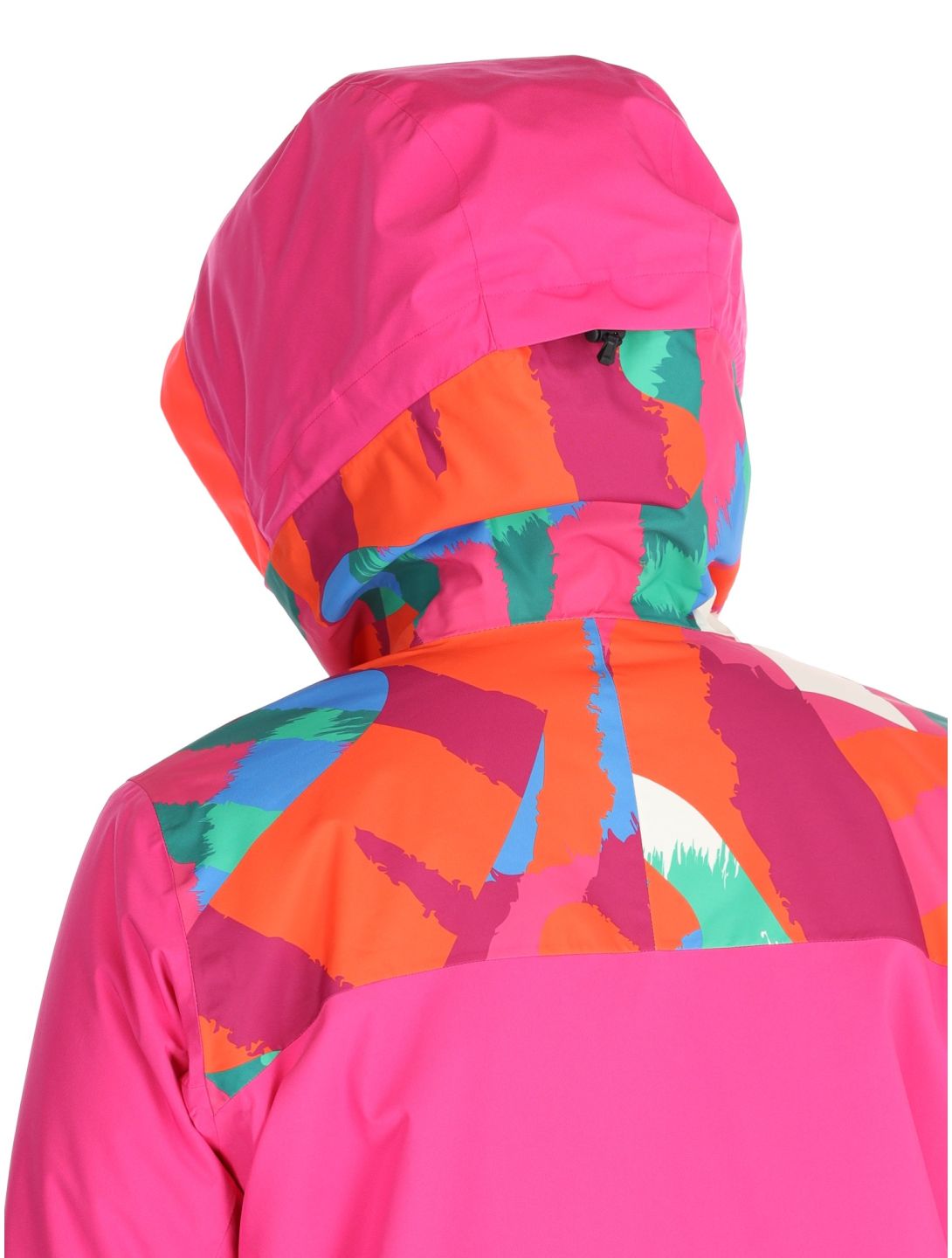 Helly Hansen, W Powchaser 2.0 ski jacket women JPB AOP multicolor, pink 