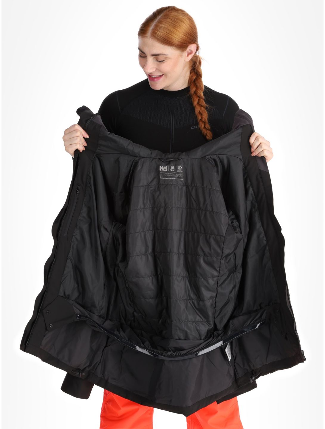 Helly Hansen, W Powshot ski jacket women Black black 