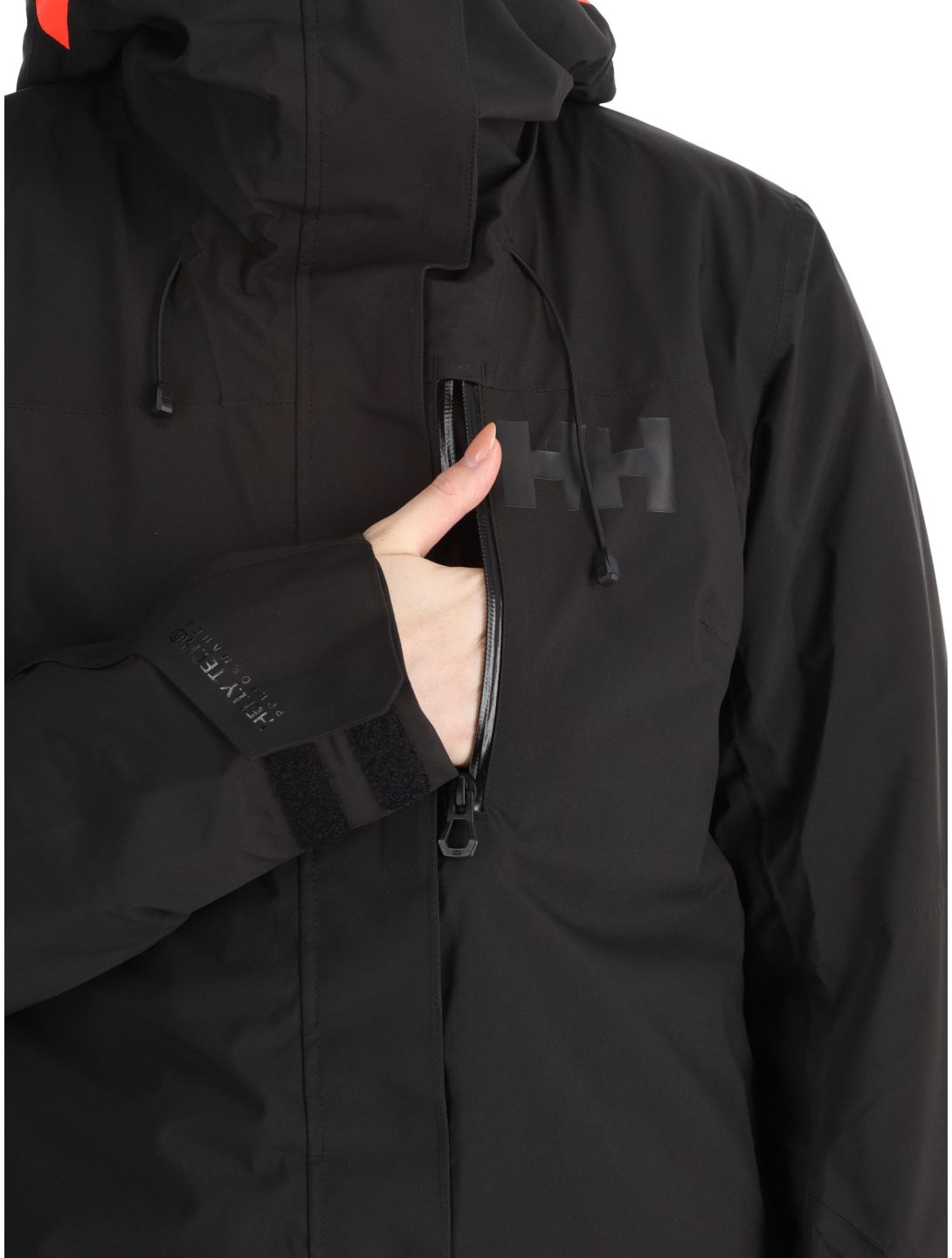 Helly Hansen, W Powshot ski jacket women Black black 