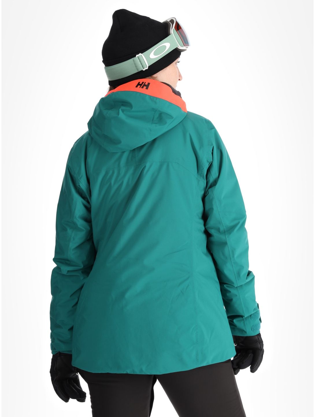 Helly Hansen, W Powshot ski jacket women Emerald green 