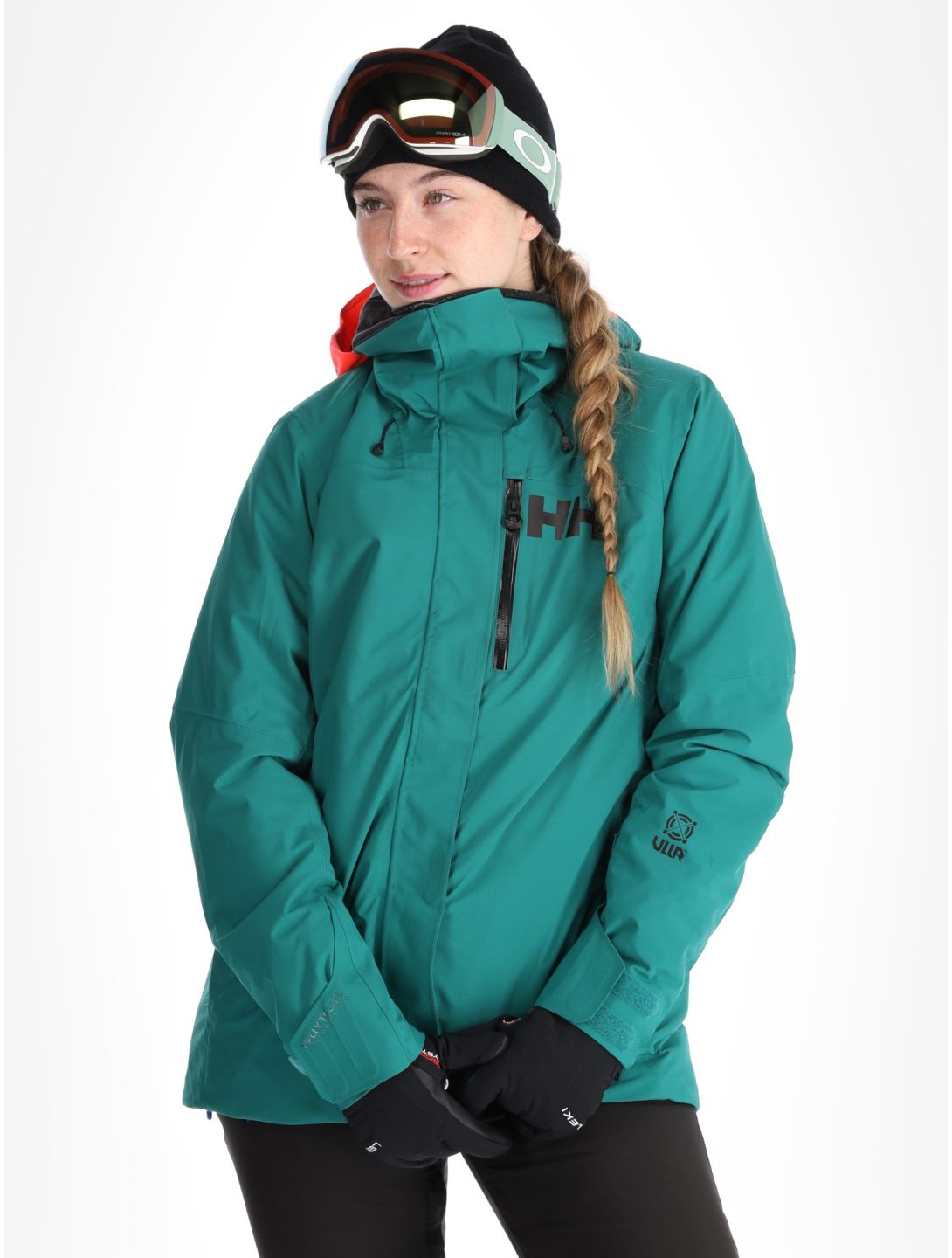 Helly Hansen, W Powshot ski jacket women Emerald green 