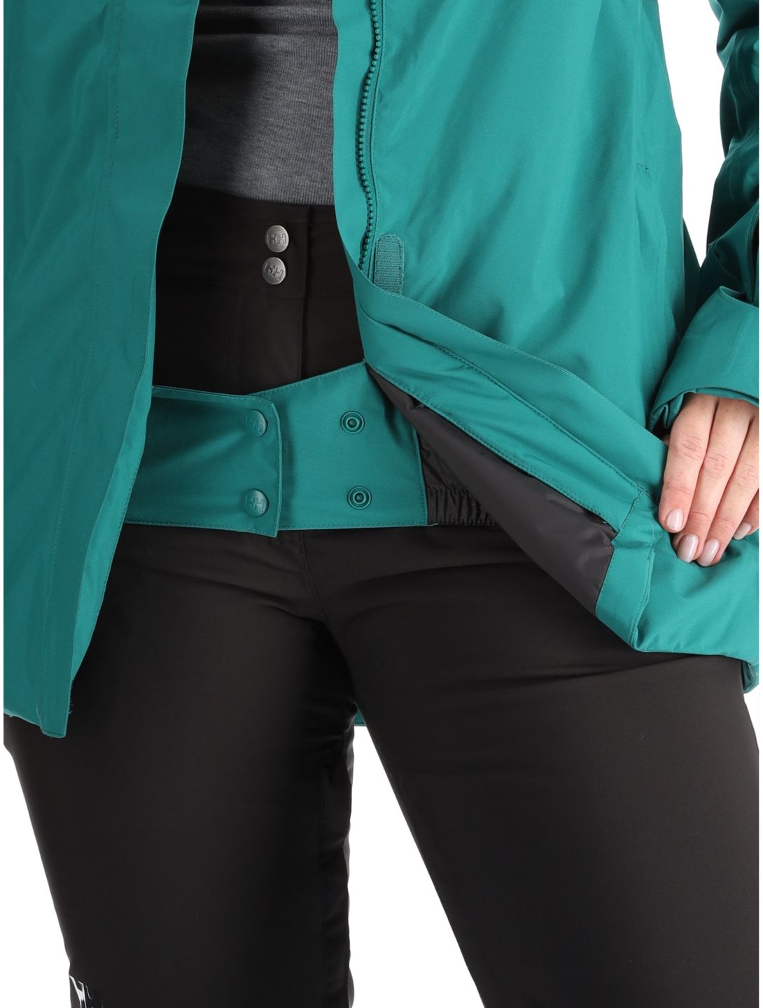 Helly Hansen, W Powshot ski jacket women Emerald green 