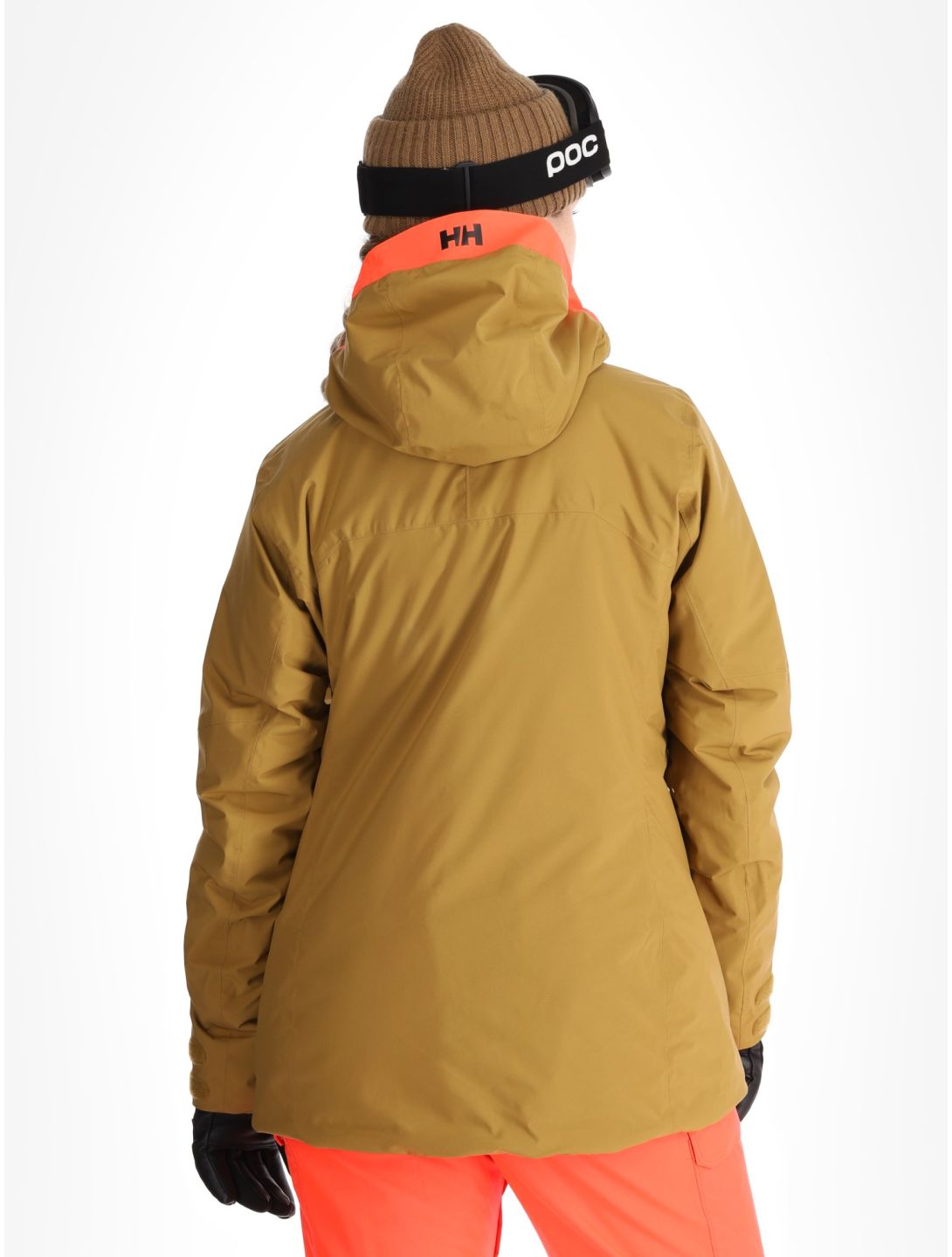 Helly Hansen, W Powshot ski jacket women Lynx yellow 