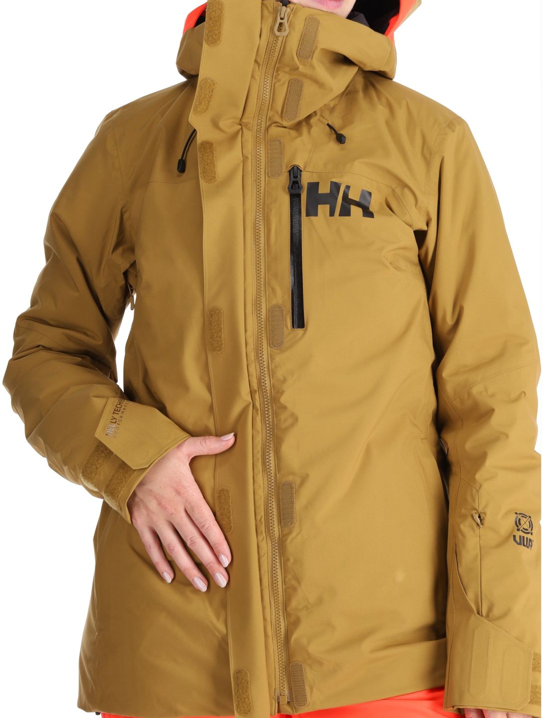 Helly Hansen, W Powshot ski jacket women Lynx yellow 